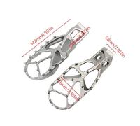 Motorcycle Foot Pegs Compatible With SX 125 150 250 SXF XC 350 450 2018-2024 Dirt Bike Motocross Stainless Steel Pedal Accessories(23-24)