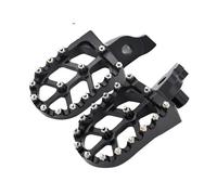 Motorcycle Foot Pegs Footpeg Pedals Rests For Suzuki For RMZ 250 2007 2008 2009 For RMZ450 2005 2006 2007 Dirt Bike Universal Foot Peg Brackets(Black)