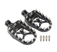 Motorcycle Foot Pegs Footrest Foot Pegs Motorcycle MX Wide Footrests W/Shifter Toe Gear Shift Brake For