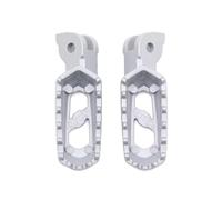 Motorcycle Foot Pegs Footrest For Multistrada For V4 For V4S For V2 For V2S For RS For Pikes Peak For Rallly Motorcycle Front Rear Footrest Foot Pegs Pedals(Silver No Cover)