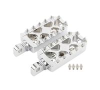 Motorcycle Foot Pegs Footrest Motorcycle Shift Gear FootPegs Pedals Lever footrest CNC Wide Fat Foot Peg For