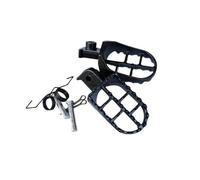 Motorcycle Foot Pegs Footrest Pedals Foot Assist D343 Compatible With Pit Bikes Motocross Modified Accessories LINGQI RACING Repose-pieds(Black)