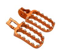 Motorcycle Foot Pegs Footrest Pedals Lengthen Compatible With Parts 125-501 TC FC TX FX TE FE EXC EXCF XC XCF SX SXF 2017 2022(Orange)