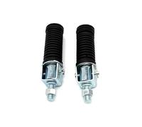 Motorcycle Foot Pegs For ATV For UTV Motorbike 1Pair Universal Foldable Motorcycle Rear Pillion Footpegs Footrests Foot Pegs Rests 10mm Thread
