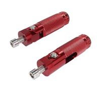 Motorcycle Foot Pegs For B&MW CNC Aluminum Motorcycle Motor Bike Folding Footrests Footpegs Foot Rests Pegs Rear Pedals Pedals Footpegs(RED)