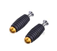 Motorcycle Foot Pegs For Kawasaki For Ducati Racing Rearset Motorcycle Gear Shift Brake Lever Toe Pegs Toepegs Pedals For M6 Footpegs Motorcycle pegs(Gold)