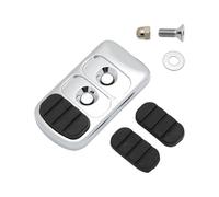 Motorcycle Foot Pegs For Kawasaki For Vulcan VN900 1500 1600 2000 Classic For Suzuki Boulevard C50 Intruder VL1500 LC Motorcycle Brake Pedal Pad Cover Motorcycle pegs(Chrome)