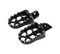 Motorcycle foot pegs For Kawasaki KX 65 80 85 100 112 KX65 KX80 KX85 KX100 KX112 Motorcycle Accessories Footrest Footpegs Foot Pegs Rests Pedal Plate(Black)