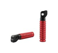 Motorcycle Foot Pegs For Scout Bobber Sixty For Chief Knight Rear Passenger Foot Pedal Front Footpegs Pegs(B-Red)