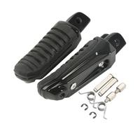 Motorcycle Foot Pegs For Suzuki For GSR400 2006-2011 Motorcycle Passenger Foot Peg Rear Pedal Front Footrest Footpeg(Front Black)