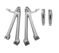 Motorcycle Foot Pegs For SUZUKI For GSXR 600 750 K6 2006-2007 Motorbike Passenger Rear FootPeg Footrest Brackets Aluminum
