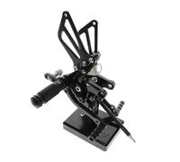 Motorcycle Foot Pegs For Suzuki GSXR1000 K1 K2 K3 K4 2001 2002 2003 2004 CNC Adjustable Motorcycle Rearset Footpeg Footrest Foot Peg Pedal Pedals(2)