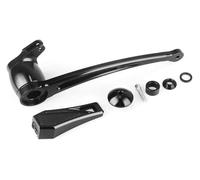 Motorcycle Foot Pegs For Touring For Trike 2008-2013 Motorcycle 16mm Lever Gear Shift Brake Peg Pedal(Black)