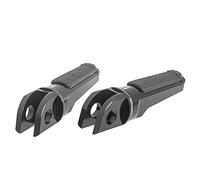 Motorcycle Foot Pegs Front Pedals Rider Footrest Accessories for Ninja 650 2017-2020 for Z125 2017-2020 for Z900 2017-2020 for ER-6F/N 2006-2016 (Black)