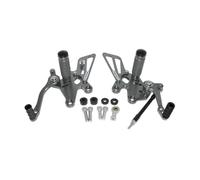 Motorcycle Foot Pegs Motorbike Adjustable Driver Rear Sets Rearset Footrest Foot Rest Pegs For Ka&wasaki Ninja 250R EX 250 R 2008 2009 2010 2011 2012