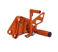Motorcycle Foot Pegs Motorcycle CNC Adjustable Foot Pegs Pedals Rest Rearset Footpegs For Duke 125 200 390 For Duke125 For Duke200 For Duke390 2011-2016 Front Foot Pegs