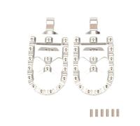 Motorcycle Foot Pegs Motorcycle Foot Pegs MX Wide Fat Footrests Pedals W/Shifter Pegs For Har&ley Sportster XL 883 1200 Dyna Street Bobber