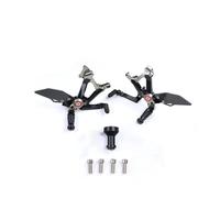 Motorcycle Foot Pegs Motorcycle Footrest Adjustable Rear Sets Foot Pegs Rests For Duc&ati Streetfighter V4