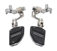 Motorcycle Foot Pegs Motorcycle Footrests Adjustable Highway Pegs Mounts Parts Foot Pedal For GoldWing GL1800 For Tour DCT F6B