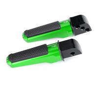 Motorcycle Foot pegs Rear Passenger Footrest Foot pegs For KAWASAKI For NINJA 400 650 For NINJA400 For Z800 For Z800E Z900 Z900RS Z1000 R/SX For ZX6R ZX10R ZZR1400 Motorcycle Footpegs(GREEN)