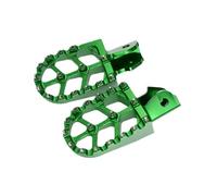 Motorcycle foot pegs Suitable For SurRon Sur-Ron Light Bee Footrests Rest Footrests Suitable For Talaria Moto Acessorios Pedal, Road Pedal(Green)