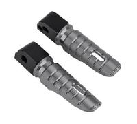 Motorcycle Foot Rest Pegs Footpegs For Forza350 300 250 125 2018 2019 2020 2021 Rear Sets Rearset MNGNCBXWK(Gray)