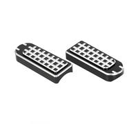Motorcycle Foot Rest Pegs Motorbikes Foot Pedal Front Rider Step Foot Rest Pedals Pegs Cover For CBR600F CBR600F2 CBR600F3 CBR600F4 CBR600F4I(Black)
