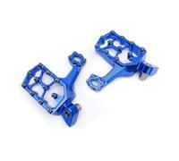 Motorcycle Foot Rests CNC Footrest Footpeg Foot Pegs Pedal For Y&amaha YZ WR 125 250 F X 250F 426F 450F YZ85 YZ125 YZ250 YZ250F YZ450F YZ426F 2003-2023(BLUE)