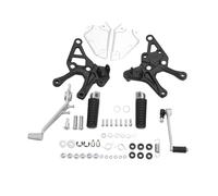 Motorcycle Foot Rests For Kawasaki For Z900 ABS SE 2017-2024 Motorcycle Black Footpeg Footrest Brake Shift Pedal Lever Set