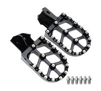 Motorcycle Foot Rests For SUR-RON For Light Bee X S Wide Footpegs Foot Pegs Rests Electric Dirt Bike Pedals Aluminium Alloy(Black)