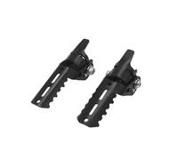 Motorcycle Foot Rests For Triumph For Tiger Explorer Highway Front Foot Pegs Folding Footrests Clamps Foot Rests(Black)