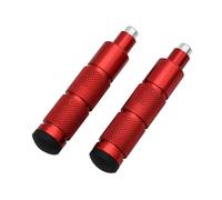 Motorcycle Foot Rests For Y&amaha CNC Aluminum M8 Motorcycle Footrests Foot Pegs Pedals(RED)