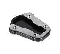 Motorcycle Foot Side Stand Pad Plate Kickstand Enlarger CNC Enlarge For Honda CRF300L CRF 300L CRF300 Rally 2021 2022(Black)