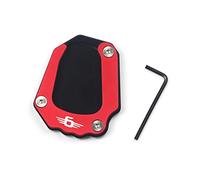 Motorcycle Foot Side Stand Pad Plate Kickstand Enlarger Plate CNC Side Stand Enlarge Pad For K1600B K1600GT K1600GTL K1600 GT 2017-2022(Red)