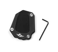Motorcycle Foot Side Stand Pad Plate Kickstand Enlarger Plate CNC Side Stand Enlarge Pad For K1600B K1600GT K1600GTL K1600 GT 2017-2022(Black)