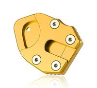 Motorcycle Foot Side Stand Pad Plate Kickstand Enlarger Plate CNC Side Stand Enlarge Pad For SYM MAXSYM TL 500 TL500 2020 2021 2022(Gold)