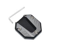 Motorcycle Foot support 1PC Motorbike Accessories Extension Foot Pad Support Plate Motorcycle Kickstand Extender Side Stand