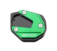 Motorcycle Foot Support Foot Side Support Extension Pad For Z900 Z650 SE RS Z1000 For Ninja1000 SX 2017-2025(Green-a)