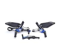 Motorcycle FootPedals Motorcycle Adjustable Folding Foot Pegs Rest Rearset Rear Set Footpeg Footrest For S1000RR 2019-2023