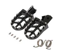 Motorcycle Footpeg Footboard Rear Footrest Foot Peg Rest Board For Sur-Ron For Sur Ron For Surron X S Foot Peg Brackets(1 Black)