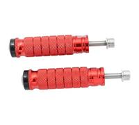 Motorcycle Footpeg For EXC 250 450 For Duke 125 200 250 390 690 1Pair M8 Bolts CNC Aluminum Motorcycle Rearset Footrests Footpeg Foot Pegs Pedal(Red)
