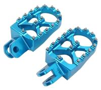 Motorcycle Footpeg For Suz&uki DRZ400S DRZ400SM 2000-2021 Motorcycle Wide Foot Pegs FootRest Footpegs Rests Pedals Foot Peg(Blue)
