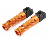 Motorcycle Footpeg For Suz&uki GSR 750 2011-2018 GSX-S 750 GSX-S 1000 GSX-S 1000F 2015-2018 Motorcycle Rider Foot Pegs Footrest Front Rests Pedal Foot Peg(Orange)