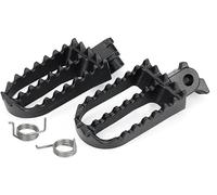 Motorcycle Footpeg For TENERE 700 For World For Raid For RALLY For XTZ700 Motorcycle Rider Foot Pedal Pedals Rests Front Footrest Peg Foot Peg(Black)