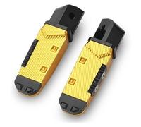 Motorcycle Footpeg For Z650 Z750 Z800 Z900 Z1000 Z1000SX ZRX1200 Z900RS Motorcycle Foot Rests Pedals Footrest Footpeg Passenger Pegs Foot Peg(Gold)