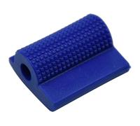 Motorcycle Footpeg Universal Parts Shift Gear Lever Pedal Rubber Cover Toe Gel Footrest Motorcycle Footpegs Foot Peg(Blue)