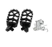 Motorcycle Footpegs Foot Pegs FootRest Footpegs Rests Pedals Shelf Plate For TC FC TE FE TX FS 65 85 125 250 300 350 450 501 TE300(Black)