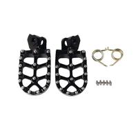 Motorcycle Footpegs Foot Rest Mat Foot Feg Front For Yamaha Tenere 660 XTZ XT660Z XT660R 2008-2016 HGNMPGVVTZ(Black)