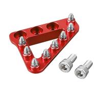 Motorcycle Footpegs Footrest Footpegs Rear Brake Pedal Step Tip Plate For 690 For Enduro R 2008-2022 For SMC R 2019-2022 Foot Peg(Red)