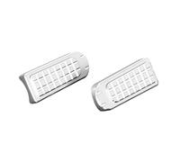 Motorcycle Footpegs For CBR600F CBR600F2 CBR600F3 CBR600F4 CBR600F4I Motorcycle Footrest Footpegs Passenger(White)